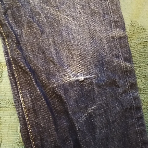 Levi's 501 Blue Denim Jeans, actual 28x30 - Picture 5 of 10